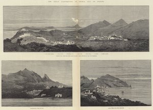 El Gran Terremoto en Ischia, Bahía de Nápoles